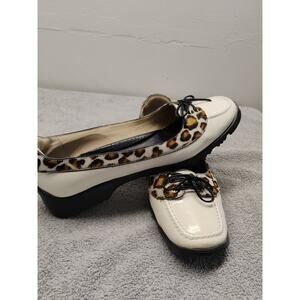 Line Stretch By Walter Genuin Size 8.5 Golf Shoes Made In Italy